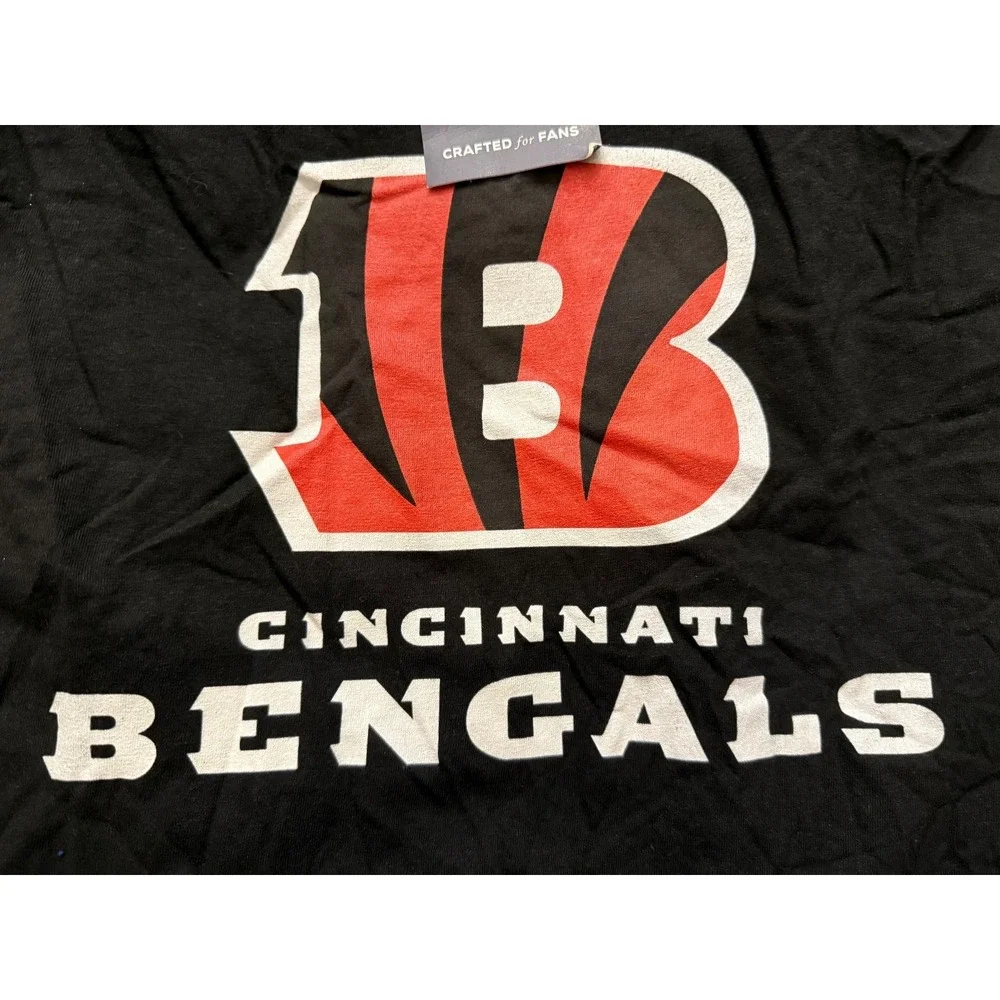 Cincinnati Bengals Evan McPherson Men's Fanatics Player T-Shirt Size Large- NWT
